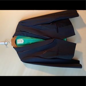 Vintage Black Blazer- Stain detail- US 12